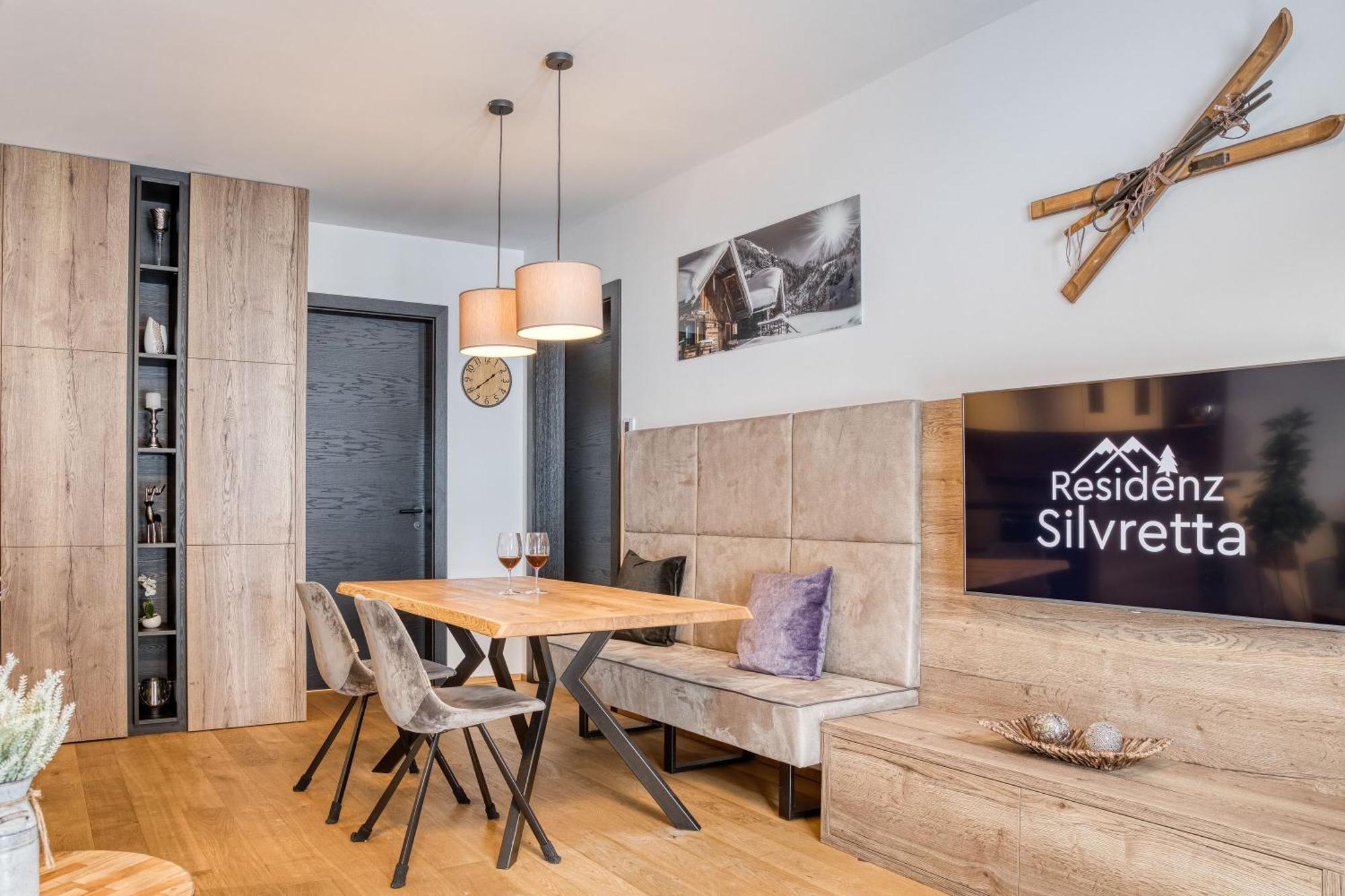 Exklusiv Und Elegantes Apartment In Der Residenz Silvretta - Inklusive Silvretta Card Premium See Exterior photo